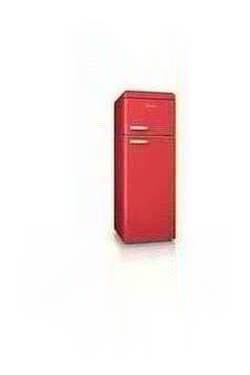 Swan SR11010RN Retro Fridge Freezer - Red.